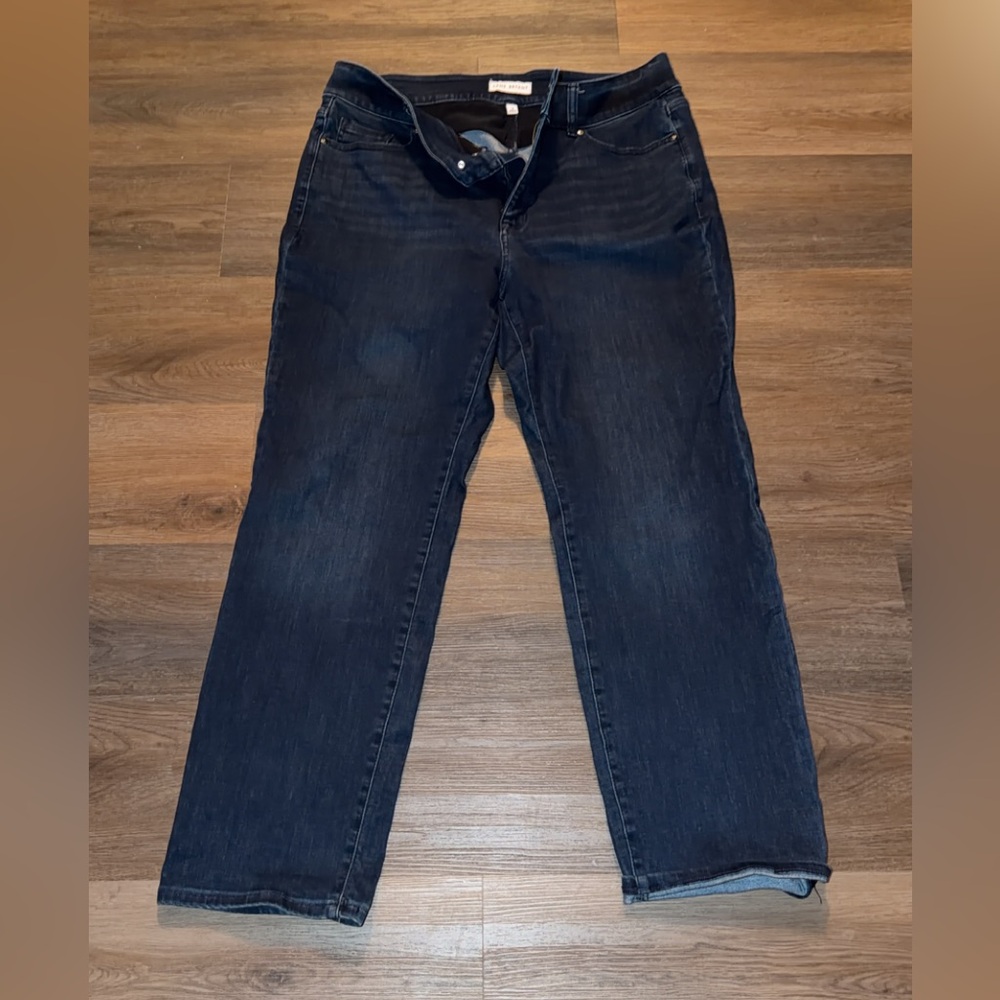 Lane Bryant Dark Blue Boot Cut Jeans